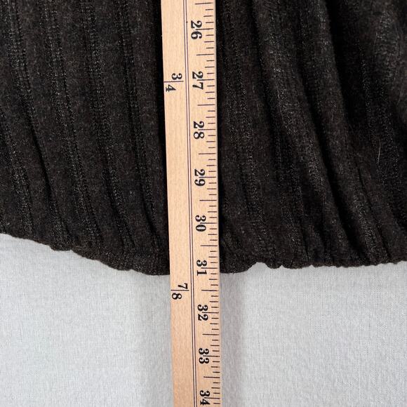 ANTHROPOLOGIE MAEVE Faux Wrap Top Womens XL Brown Rafela Hacci Long Sleeve Knit - Picture 14 of 14
